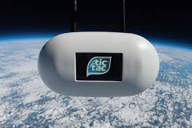 Tic Tac launched its own ‘UFO’ full of breath mints into space